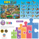 101 Things to Spot at the Zoo - 101 Piece Jigsaw Puzzle