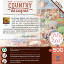 Country Escapes - The Secluded Cabin 500 Piece Jigsaw Puzzle