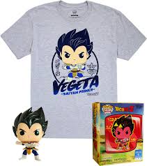 Funko POP! Tees: DragonBAll Z : Vegeta Tshirt (Medium)