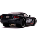 Venom 2008 Dodge Viper SRT10 1:24 Scale Die-Cast Metal Vehicle with Figure