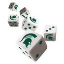 Michigan State Spartans Dice Set