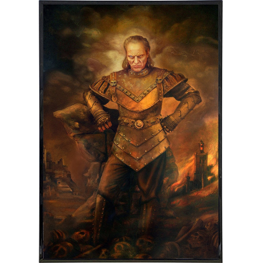 Vigo the Carpathian Portrait Print