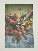 [Signed by Tyler Kirkham] DEADPOOL & WOLVERINE WWIII #2 Tyler Kirkham Virgin Var Unknown