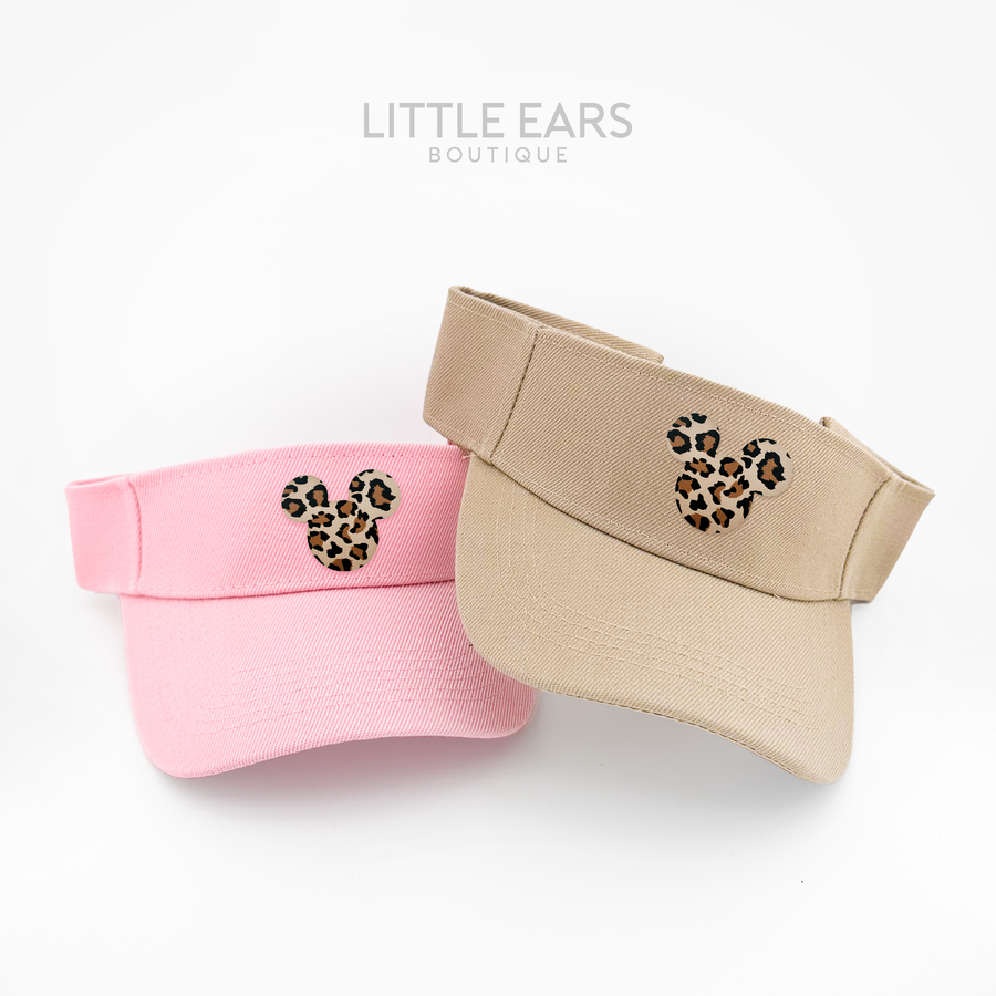 Safari Leather Patch Visor