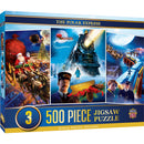 The Polar Express 3-pack 500 Piece Jigsaw Puzzle