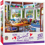 Home Sweet Home - Puzzler's Retreat 550 Piece Jigsaw Puzzle