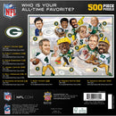 Green Bay Packers - All Time Greats 500 Piece Jigsaw Puzzle