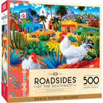 Roadsides of the Southwest - Gallos Blancos 500 Piece Jigsaw Puzzle