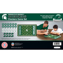 Michigan State Spartans Checkers Board Game