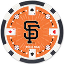 San Francisco Giants 100 Piece Poker Chips