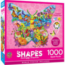 Contours - Butterfly Surprise 1000 Piece Shaped Jigsaw Puzzle