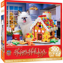 Happy Holidays - Christmas Cookies 300 Piece EZ Grip Jigsaw Puzzle