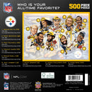 Pittsburgh Steelers - All Time Greats 500 Piece Jigsaw Puzzle