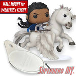 Wall Mount for Funko Valkyrie's Flight #86 | Fits this Pop! Rides perfectly!