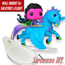 Wall Mount for Funko Valkyrie's Flight #86 | Fits this Pop! Rides perfectly!