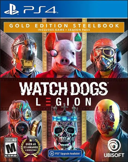 Watch Dogs Legion Gold Edition Steelbook (PlayStation 4)