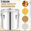 5/10 Gal 22/38 L Water Alcohol Distiller for DIY Whisky