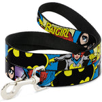 Dog Leash - BATGIRL in Action w/Face CLOSE-UP