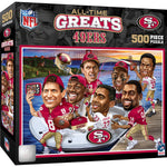 San Francisco 49ers - All Time Greats 500 Piece Jigsaw Puzzle