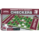 Mississippi State Bulldogs Checkers Board Game
