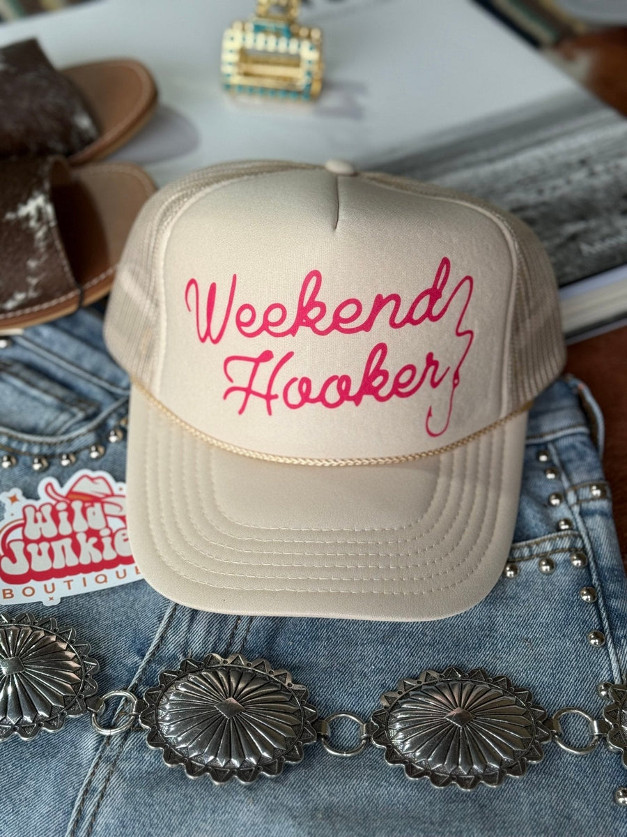 Weekend Hooker Trucker Hat
