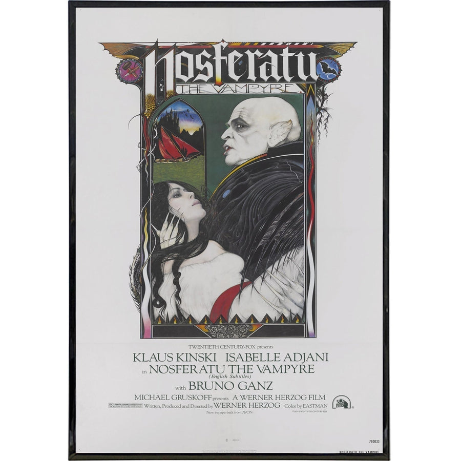 Werner Herzog's Nosferatu Film Poster Print Print The Original Underground 