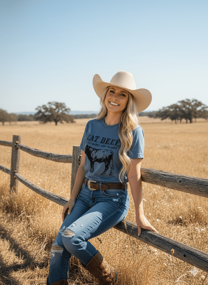 West Wasn't Won On Salad Graphic Tee