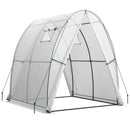 6 x 6 x 6.6 FT Outdoor Wall-in Tunnel Greenhouse