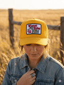 Wiener Rides Patch Trucker Hat