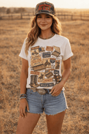Wild and Free Rodeo Graphic Tee