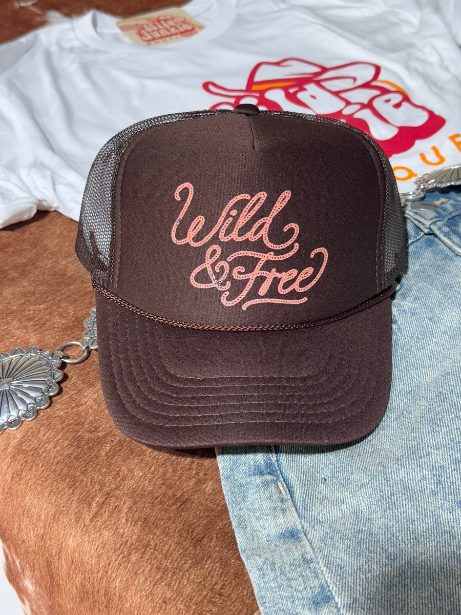 Wild & Free Trucker Hat