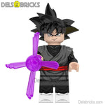 Goku Black Dragon Ball Z Lego Minifigures Custom Anime Toys