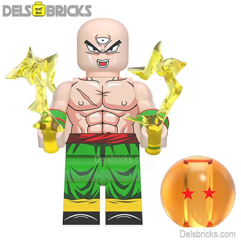 Tien Dragon Ball Z Super Lego Minifigures Anime Custom Toys NEW