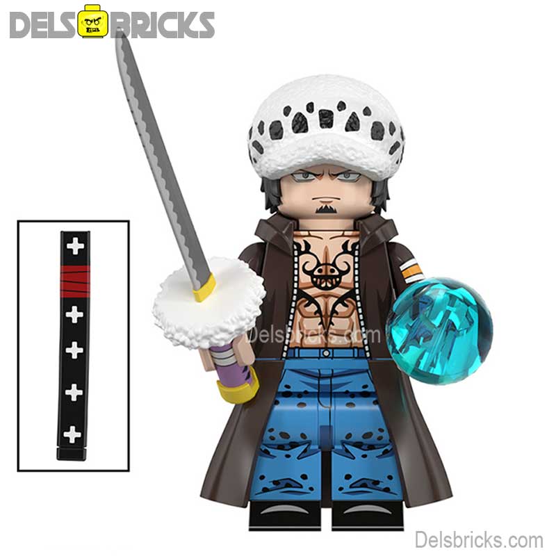 Talfagar Law from ONE PIECE Anime Lego Minifigures custom toys NEW1