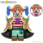 Buggy from ONE PIECE Anime Lego Minifigures custom toys NEW