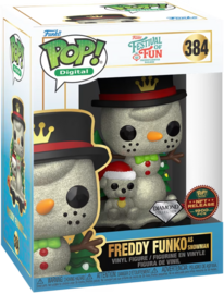 PREORDER (Estimated Arrival Q3 2025) Pop! Digital: Festival of Fun Series 1 - LE1900 Freddy Funko as Snowman #384