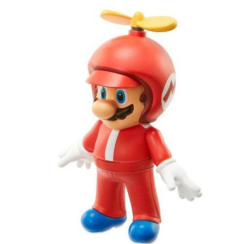 World of Mario Mario Propeller 3-Inch Wind-Up Figure