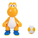 World of Nintendo 4" Action Figure - Orange Yoshi with Egg