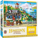 Hometown Gallery - Rambling Rose Cottage 1000 Piece Jigsaw Puzzle