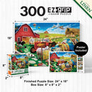 Green Acres - Quilt Country 300 Piece EZ Grip Jigsaw Puzzle