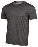 ID Ideology Mens Core Crew Neck Mesh-Back T-Shirt