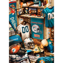 Miami Dolphins - Locker Room 500 Piece Jigsaw Puzzle