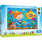 Lil Puzzler - Mermaid Tale 24 Piece Jigsaw Puzzle