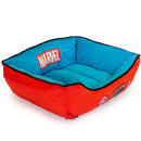 Pet Bed - Marvel Captain America Blue Black Red