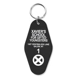 Xavier's School for Gifted Youngsters "X-Men" Room Keychain