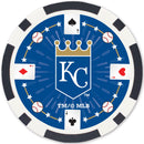 Kansas City Royals 100 Piece Poker Chips