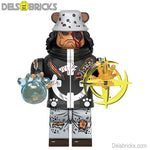 Bartholemew Kuma from One Piece Lego Anime Minifigures Custom Toys set s7
