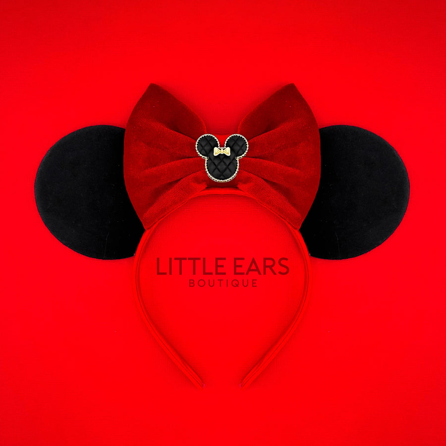 Black Minnie Charm Ears