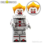 Pennywise Stephen King's IT 2017 Lego Minifigures Custom Toys