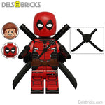 Deadpool from Deadpool & Wolverine Movie Marvel MCU Lego Minifigures Custom Toys